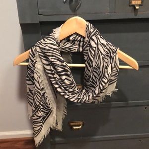 Zebra Print Scarf
